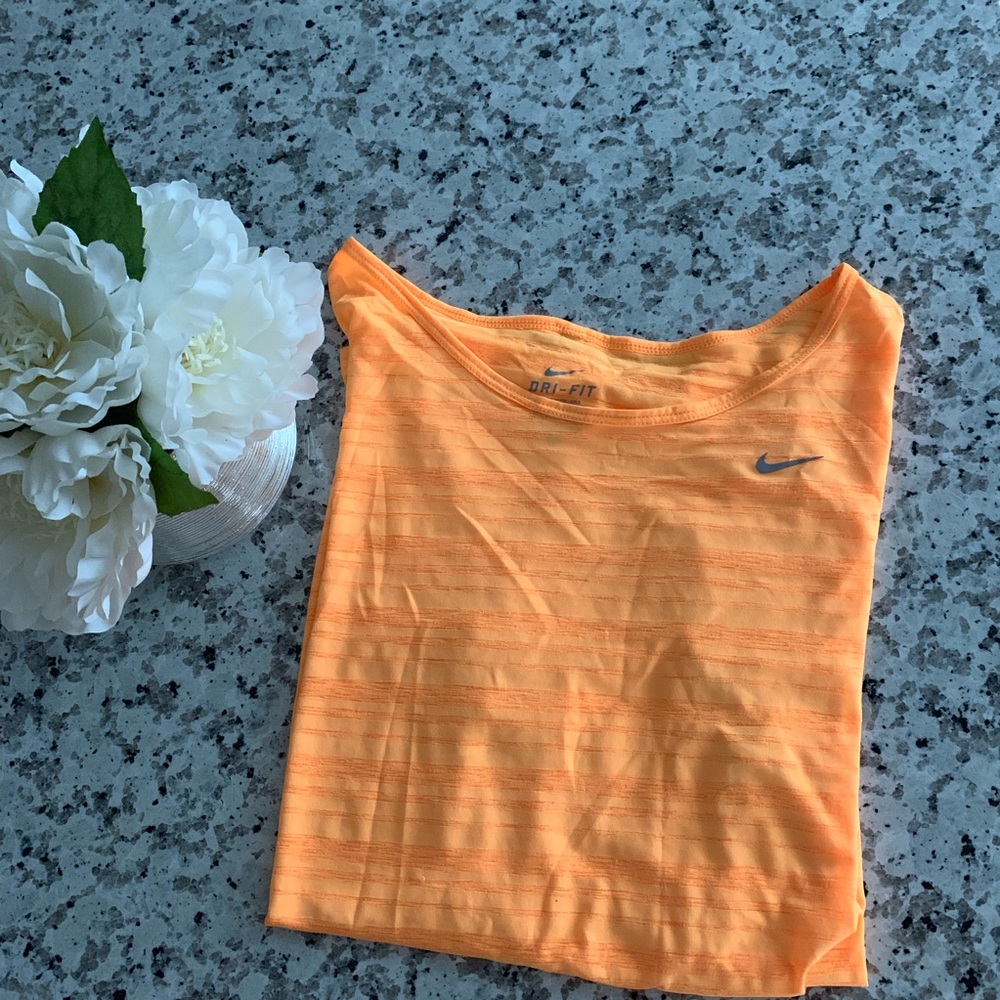 Orange Nike Dri-Fit Shirt